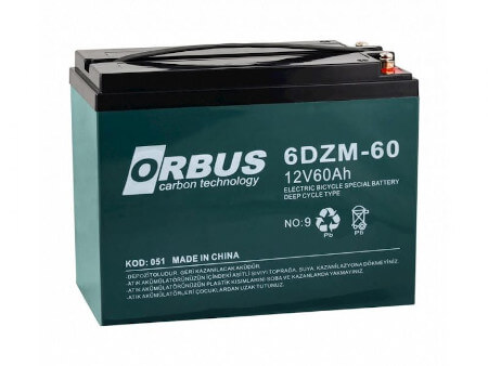 TG-بطارية 017 Orbus 60 Ah 12 فولت بطارية جل الدراجة الكهربائية