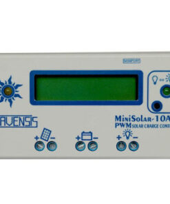 TG-جهاز التحكم في الشاحن الشمسي 015 Havensis Minisolar 10ADS 10Ah 12-24 فولت شاشة LCD